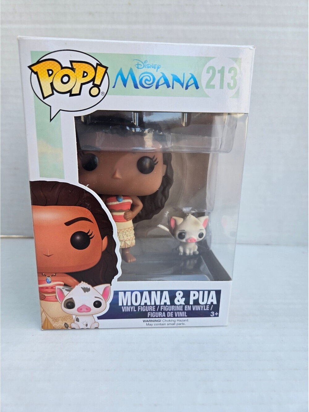 Funko Pop! Disney Moana & Pua Vinyl Figure #213 Collectible